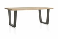 Metalox, Eetkamertafel 200 X 100 Cm - Afbeelding 2