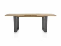 Metalox, Uitschuiftafel 160 (+ 50) X 100 Cm