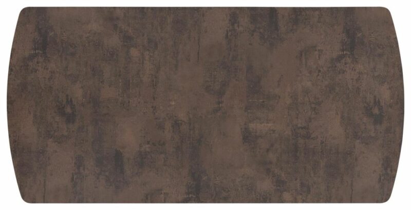 Pavalon, Uitschuiftafel 200 (+ 78) X 100 Cm - Roest - Afbeelding 2