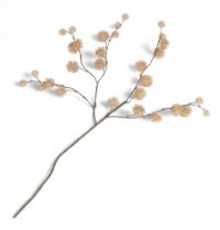 Thistle Spray Fleur Artificiel 85Cm - Beige