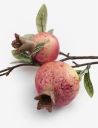 Pomegranate Kunstbloem H82cm - Afbeelding 2