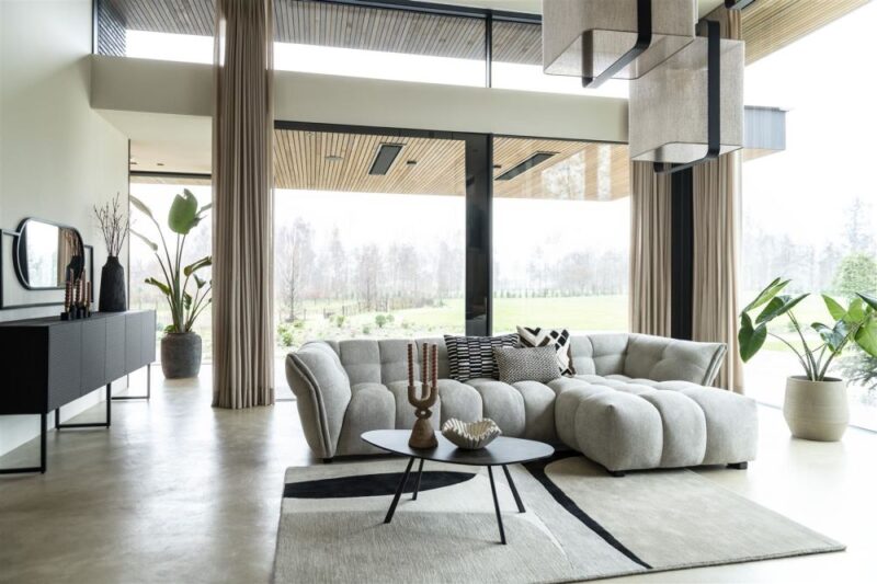 Carving, Buffet 210 Cm. - 4-Portes - Natural - Image 3