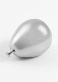 Balloon beeld H17cm - Zilver