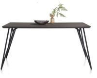 Vik, table de bar 210 x 100 cm. (hauteur: 92 cm.) - Onyx