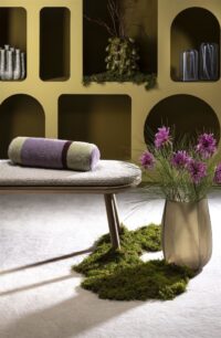 Noisettes vaas H39cm - Taupe - Afbeelding 3