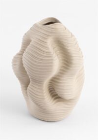 Rinus vaas H41cm - Beige - Afbeelding 3