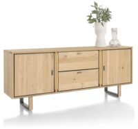 Shimanto, buffet 200 cm - 2-portes + 2-tiroirs (LED + variateur) - Image 2