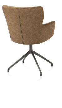 Sage, armstoel draaibaar - graphiet - stof Oregon - Desert - Afbeelding 2