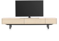 Modali, tv dressoir 237 cm - 1-lade + 2-kleppen - natural