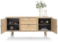 Shimanto, buffet 200 cm - 2-portes + 2-tiroirs (LED + variateur) - Image 3