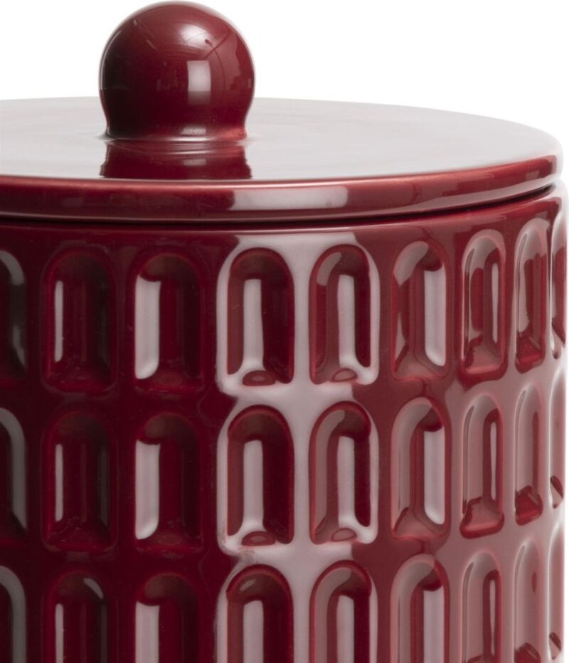 Bisko Pot H16.5Cm - Bordeaux - Afbeelding 2