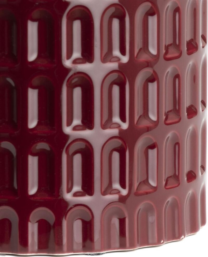 Bisko Pot H16.5Cm - Bordeaux - Afbeelding 3