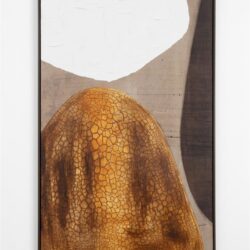 Jorn schilderij 90x140cm - Bruin
