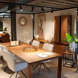 MEUBLE MURAL ÉLÉGANT ERREGANTO + TABLE + TABLE D'APPOINT