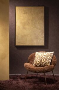 Raeven schilderij 90x120cm - Oker - Afbeelding 3