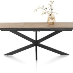 Carreras, uitschuiftafel 190 (+ 60) x 100 cm