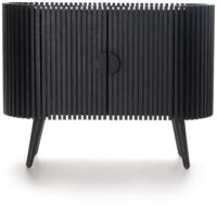 Lino kast 100cm - Zwart