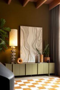 Rope schilderij 100x150cm - Cremekleurig - Afbeelding 3