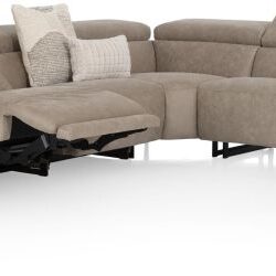 DOLCEDO - 2,5 places accoudoir gauche electrique - partie d'angle - ottomane petite droite