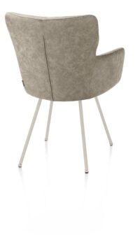 Sage, armstoel 4-pootjes creme - stof Oregon - beige - Afbeelding 2