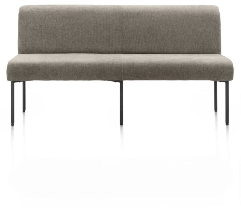 Reverso, Eetkamerbank 170 Cm - Pocket - Stof Livigno - Bruin - Afbeelding 1