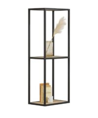 Elements, boekenkast 120 cm. + 2-niches - natural