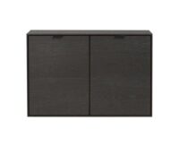 Elements, box 60 x 90 cm. - hang + 2-deuren - Onyx