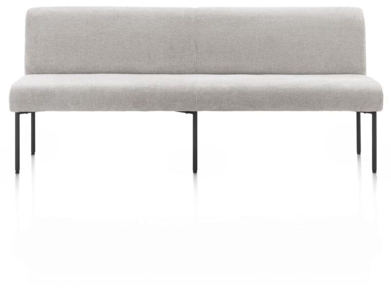 Reverso, Eetkamerbank 200 Cm - Pocket - Stof Livigno - Kiezel - Afbeelding 1