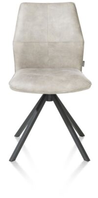 Franky, eetkamerstoel - draaibaar - greep - pocket - Taurus - Kiezel