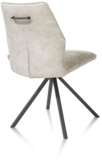 Franky, eetkamerstoel - vast frame - greep - pocket - Taurus - Kiezel - Afbeelding 2