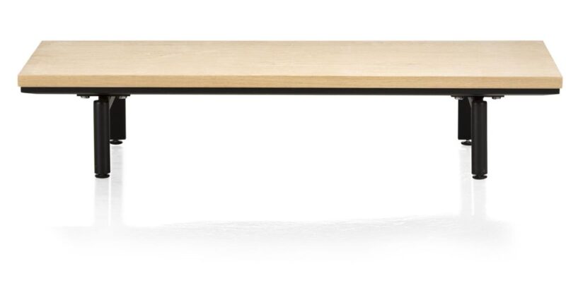 Elements, Platform 100 Cm. Incl. 2 Metalen Poten - Natural - Afbeelding 1