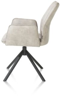 Franky, armstoel - vast - greep - pocket - Taurus - Kiezel - Afbeelding 2