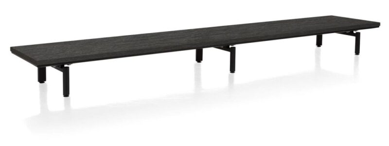 Elements, Platform 250 Cm. Incl. 3 Metalen Poten - Onyx - Afbeelding 2