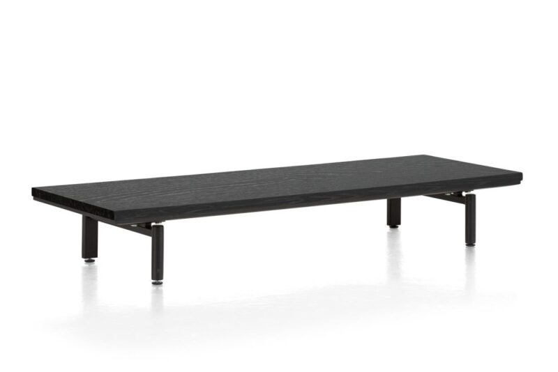 Elements, Platform 100 Cm. Incl. 2 Metalen Poten - Onyx - Afbeelding 2