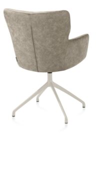 Sage, armstoel draaibaar - creme - stof Oregon - beige - Afbeelding 2