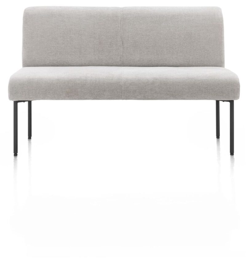 Reverso, Eetkamerbank 140 Cm - Pocket - Stof Livigno - Kiezel - Afbeelding 1