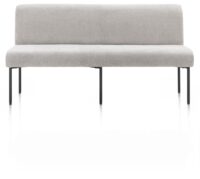 Reverso, eetkamerbank 170 cm - pocket - stof Livigno - Kiezel