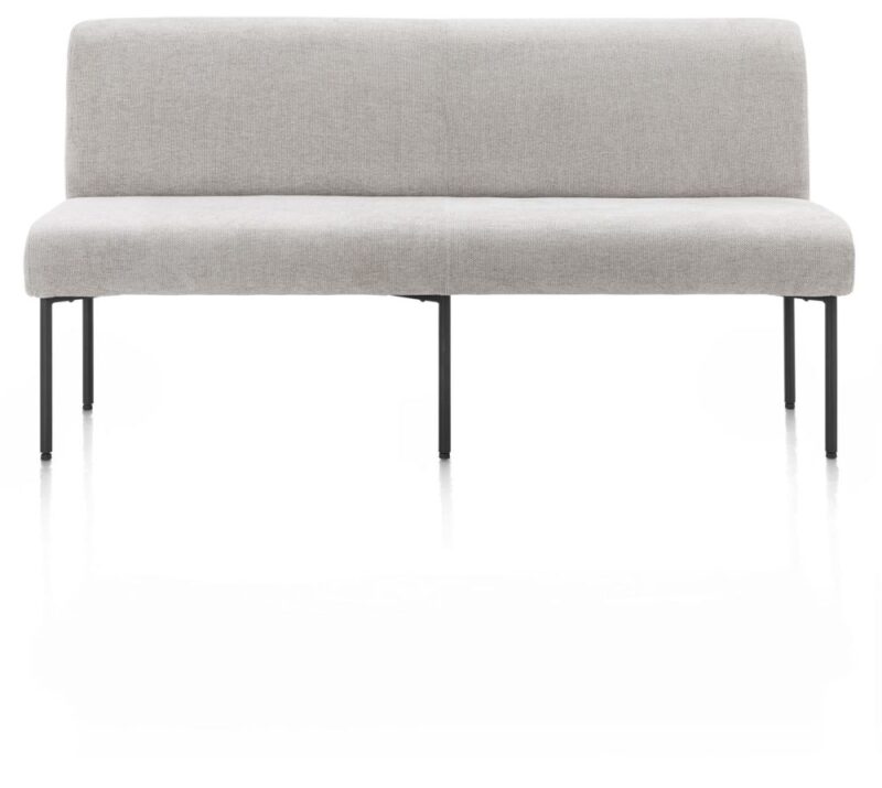 Reverso, Eetkamerbank 170 Cm - Pocket - Stof Livigno - Kiezel - Afbeelding 1