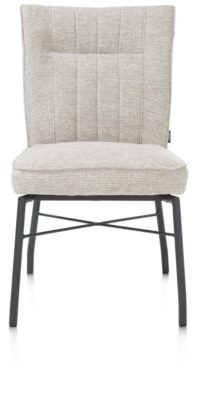 Olvi, eetkamerstoel 4-pootjes + pocket - Vada crème - Afbeelding 2