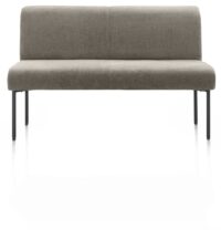 Reverso, banc 140 cm - confort ressorts - tissu Livigno - brun