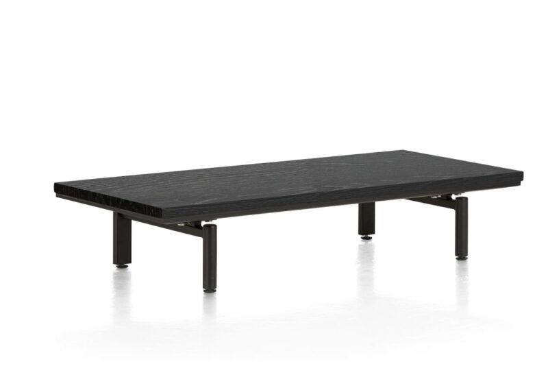 Elements, Platform 100 Cm. Incl. 2 Metalen Poten - Onyx - Afbeelding 1