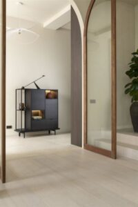 Elements, highboard 90 cm. - 2-deuren + 1-lade + 2-niches + led - Onyx - Afbeelding 3