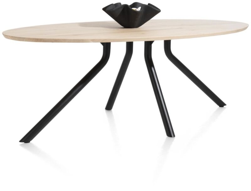 Arvada, Tafel 250 X 110 Cm. - Ellips - Centrale Poot Lang - Natural - Afbeelding 3