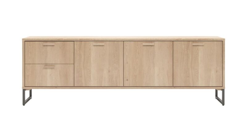 Castello, Dressoir 240 Cm - 3-Deuren + 2-Laden - 90 Cm Hoogte - Afbeelding 1