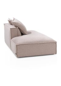 Bayonne, ottomane small inclusief 2 kussens - links - Afbeelding 2