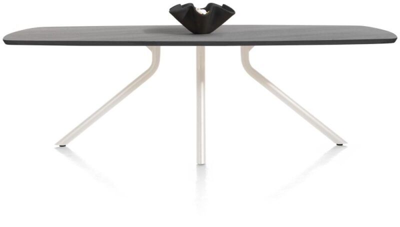 Arvada, Tafel 250 X 110 Cm. - Ovaal - Centrale Poot Nebbia - Onyx Nebbia - Afbeelding 1