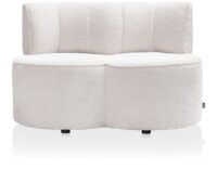 Roan canape 2 places - Creme