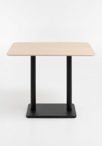 Brest bartafel Travertine 120x75cm - zwart