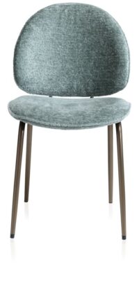 Kjel eetkamerstoel - champagne frame - Groen