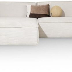 COLMAR - Meridienne gauche - 2 places accoudoir droite